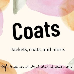 Coats and Jackets section